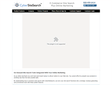 Tablet Screenshot of cybersitesearch.com